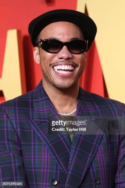 Anderson .Paak attends the 2024 Vanity Fair Oscar Party hosted by Radhika Jones at Wallis Annenberg Center for the Performing Arts on March 10, 2024...