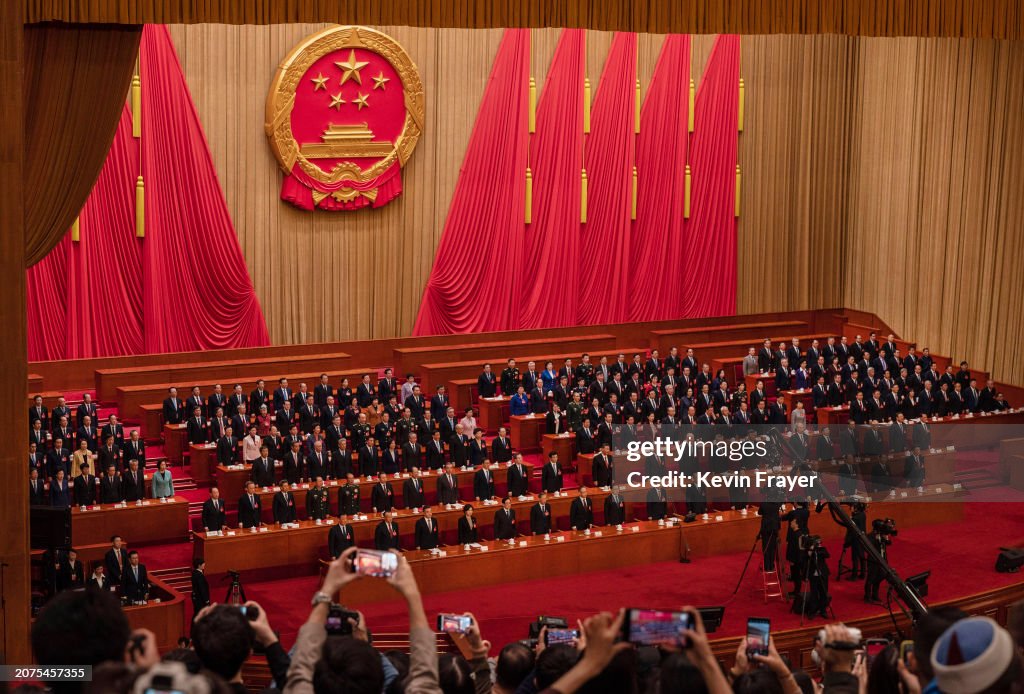 China Holds Annual Political Meeting Two Sessions - NPC Closing