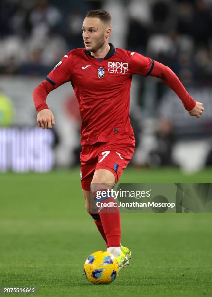 Teun Koopmeiners of Atalanta during the Serie A TIM match between Juventus and Atalanta BC - Serie A TIM at Allianz Stadium on March 10, 2024 in...