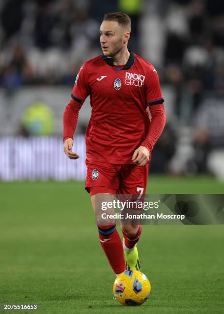 Teun Koopmeiners of Atalanta during the Serie A TIM match between Juventus and Atalanta BC - Serie A TIM at Allianz Stadium on March 10, 2024 in...