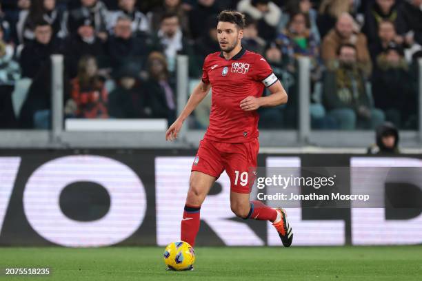 Berat Djimsiti of Atalanta during the Serie A TIM match between Juventus and Atalanta BC - Serie A TIM at Allianz Stadium on March 10, 2024 in Turin,...