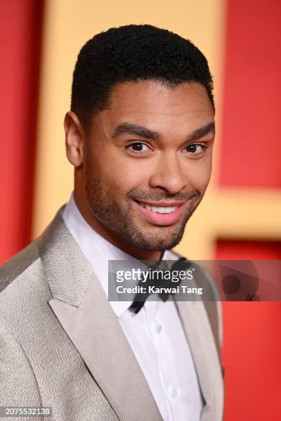 Regé-Jean Page attends the 2024 Vanity Fair Oscar Party hosted by Radhika Jones at Wallis Annenberg Center for the Performing Arts on March 10, 2024...