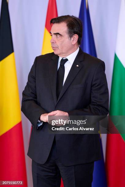 European Commission Vice-President Margaritis Schinas attends a commemorative event for the European Day of the Victims of Terrorism at the Royal...