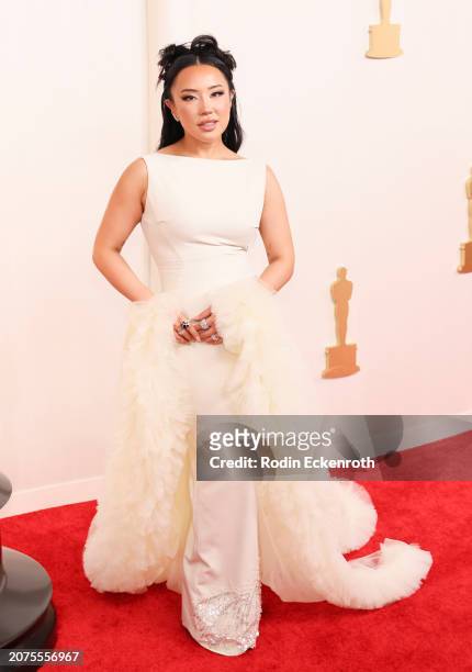 Ashley Yi attends the 96th Annual Academy Awards on March 10, 2024 in Hollywood, California.