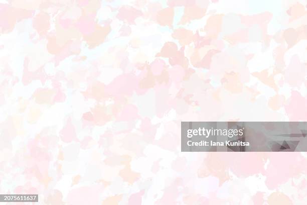 abstract painted stained white and pink, beige background. pastel colors illustration. design element. copy space. banner, backdrop, place for text. - pale pink stock pictures, royalty-free photos & images
