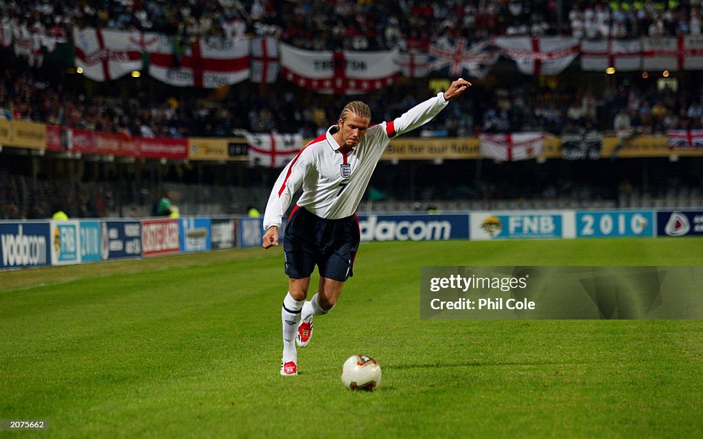 David Beckham of England