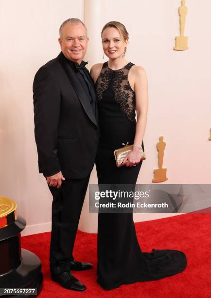 Neil Corbould and Maria Corbould attend the 96th Annual Academy Awards on March 10, 2024 in Hollywood, California.