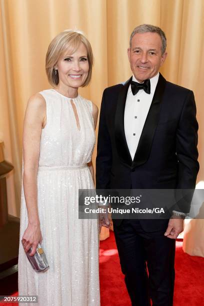 Walt Disney Company CEO Bob Iger and Willow Bay attend the 96th Annual Academy Awards at Dolby Theatre on March 10, 2024 in Hollywood, California.