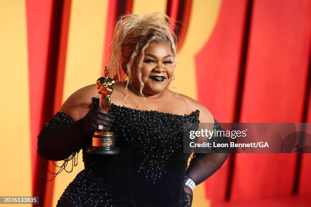 Da'Vine Joy Randolph attends 2024 Vanity Fair Oscar Party Hosted by Radhika Jones at Wallis Annenberg Center for the Performing Arts on March 10,...