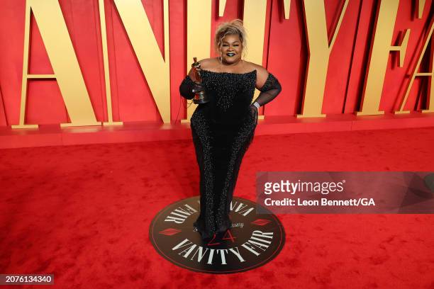 Da'Vine Joy Randolph attends 2024 Vanity Fair Oscar Party Hosted by Radhika Jones at Wallis Annenberg Center for the Performing Arts on March 10,...
