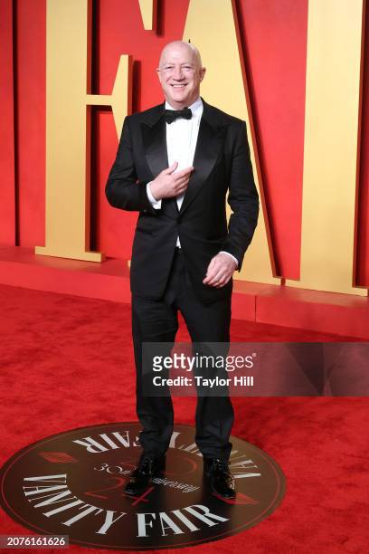 Bryan Lourd attends the 2024 Vanity Fair Oscar Party hosted by Radhika Jones at Wallis Annenberg Center for the Performing Arts on March 10, 2024 in...