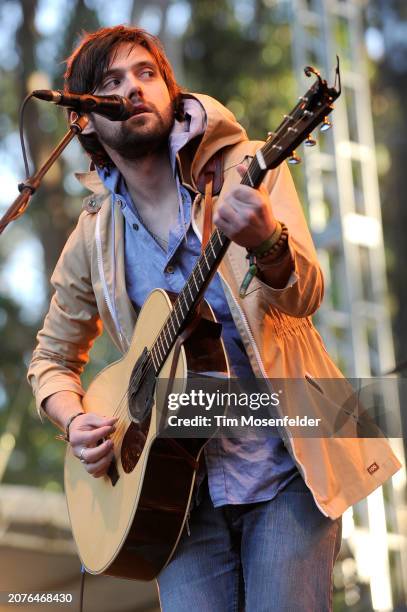 Conor Oberst of Conor Oberst & the Mystic Valley Band performs during the Outside Lands Music & Arts festival at the Polo Fields in Golden Gate Park...