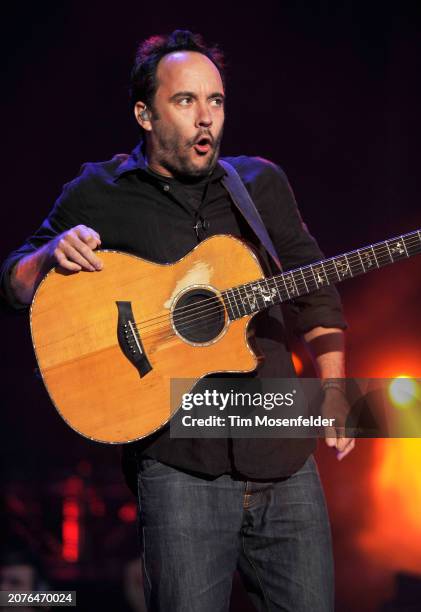 Dave Matthews of Dave Matthews Band performs during the Outside Lands Music & Arts festival at the Polo Fields in Golden Gate Park on August 29, 2009...