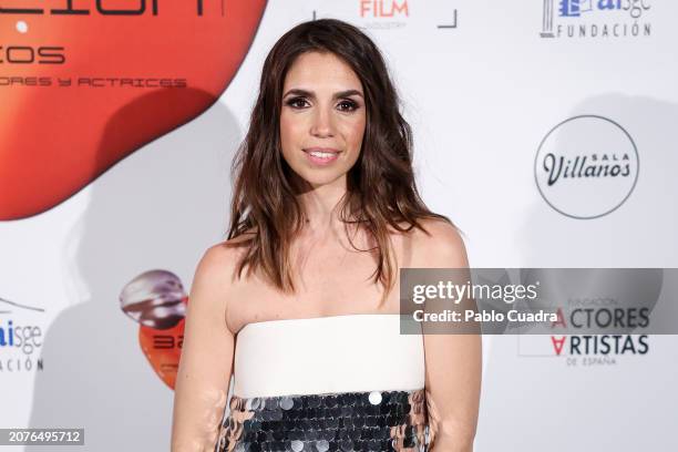 Elena Furiase attends the red carpet for the Unión De Actores Awards 2024 at Teatro Circo Price on March 11, 2024 in Madrid, Spain.