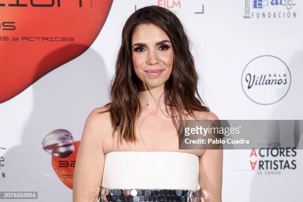 Elena Furiase attends the red carpet for the Unión De Actores Awards 2024 at Teatro Circo Price on March 11, 2024 in Madrid, Spain.