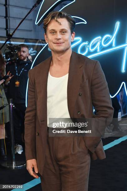 Billy Magnussen attends the "Road House" UK Special Screening at The Curzon Mayfair on March 14, 2024 in London, England.