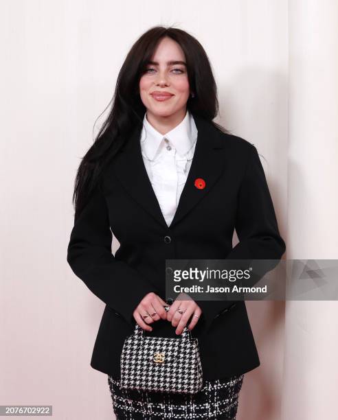 Hollywood, CA Billie Ellish arriving on the red carpet at the 96th Annual Academy Awards in Dolby Theatre at Hollywood & Highland Center in...