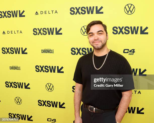 Recording Mixer Brian Berger attends the World Premiere of "Arcadian" during 2024 SXSW Conference And Festival at The Paramount Theatre on March 11,...