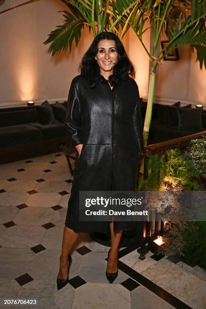 Serena Rees attends the launch of Chioma Nnadi's first issue of British Vogue as Head of Editorial Content at Ladbroke Hall on March 14, 2024 in...