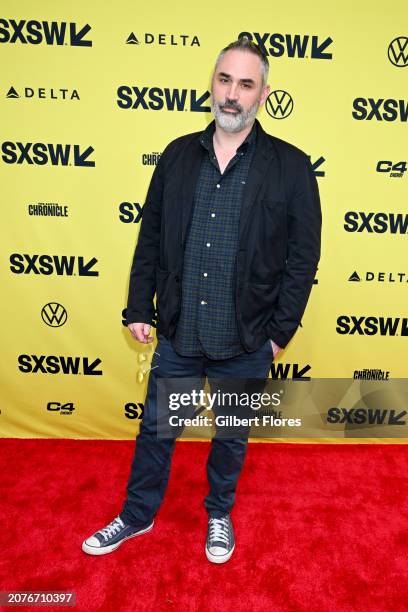 Alex Garland at the premiere of "Civil War" as part of SXSW 2024 Conference and Festivals held at the Paramount Theatre on March 14, 2024 in Austin,...