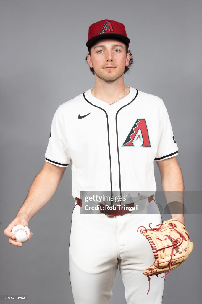 Padaff Diamondbacks Brandon Pfaadt of the Arizona Diamondbacks poses for a photo during ...