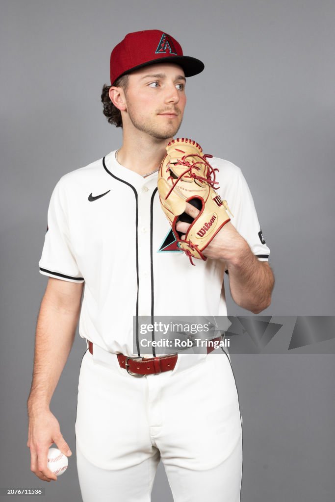 Padaff Diamondbacks Brandon Pfaadt of the Arizona Diamondbacks poses for a photo during ...