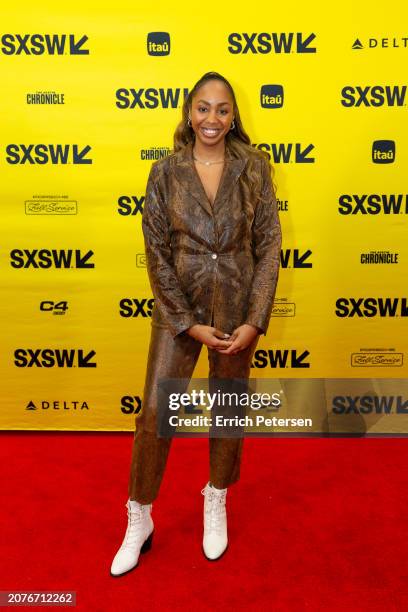 Mayola Charles at the Featured Session: Music Industry Remix: Equity for Next-Gen Creators as part of SXSW 2024 Conference and Festivals held at...