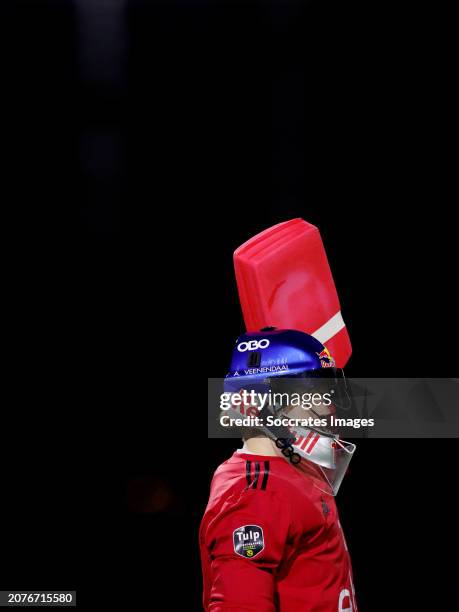 Anne Veenendaal of Amsterdam Dames 1 during the Hoofdklasse Women match between Pinoke Women 1 v Amsterdam Women 1 at the Amsterdamse Bos on March...