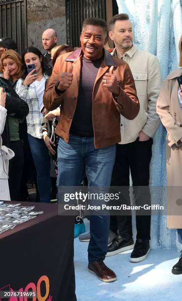 Ernie Hudson is seen promoting movie 'Ghostbusters Frozen Empire' at the Original Ghostbusters Firehouse on March 14, 2024 in New York City.