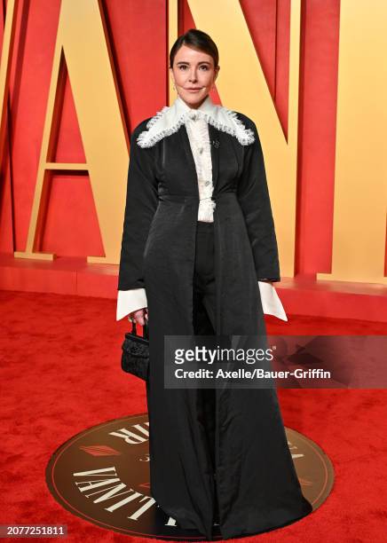 Christa Miller attends the 2024 Vanity Fair Oscar Party hosted by Radhika Jones at Wallis Annenberg Center for the Performing Arts on March 10, 2024...