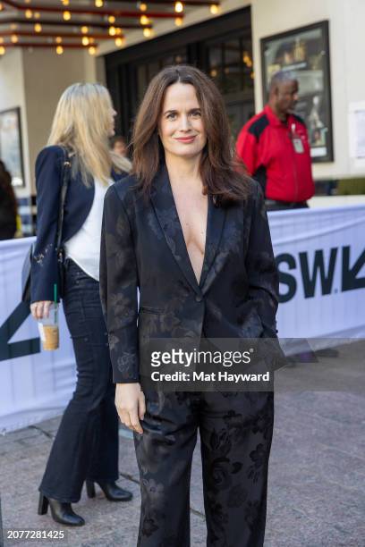 Elizabeth Reaser attends the premiere of "The Uninvited" during the 2024 SXSW Conference and Festival at The Stateside Theatre on March 11, 2024 in...