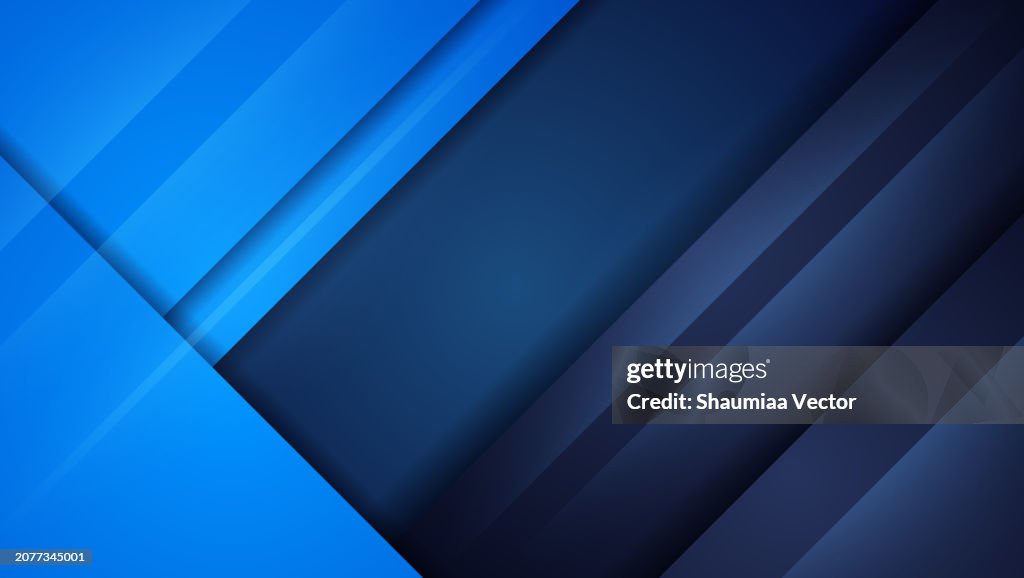 Modern Dark Navy Blue Gradient Geometric Triangle Shape Abstract ...