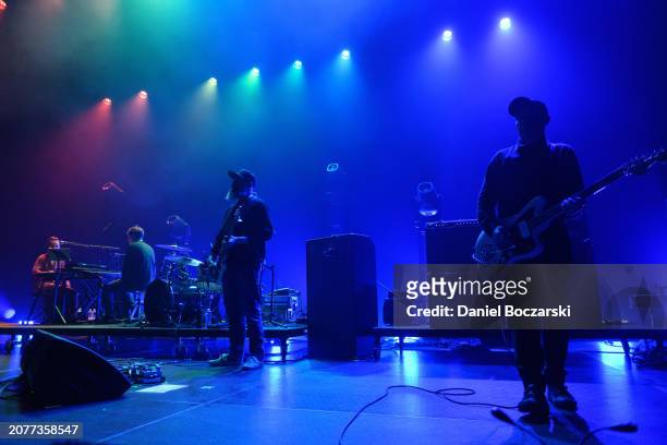 Dominic Aitchison and Stuart Braithwaite of Mogwai perform during the 2024 SXSW Conference and Festival at ACL Live at The Moody Theater on March 11,...
