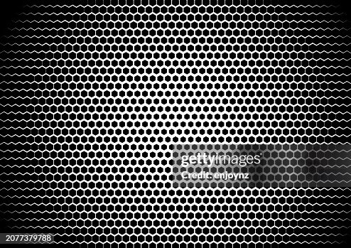 Black hexagon gradient pattern background Black hexagon gradient pattern background
