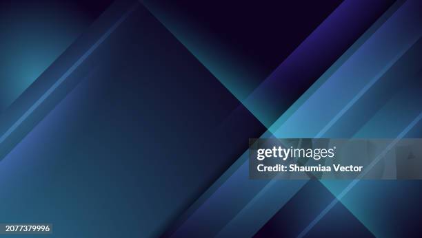 modern dark navy blue gradient geometric triangle shape abstract background - prism stock illustrations