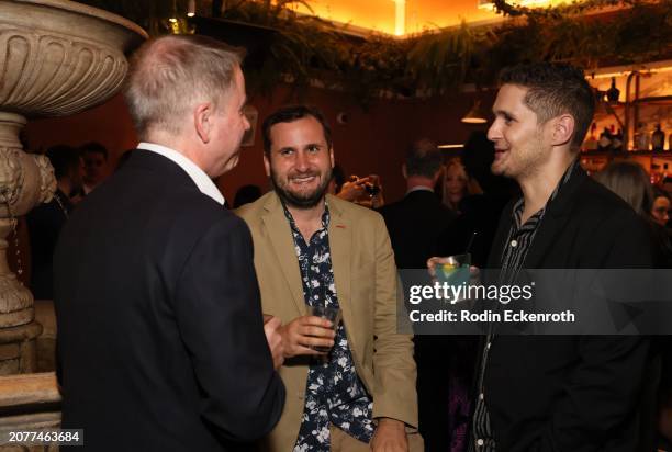 Juan Pablo Reyes Lancaster-Jones attends Disney & Pixar's Elemental Nominee Celebration at Bar Lis on March 09, 2024 in Los Angeles, California.