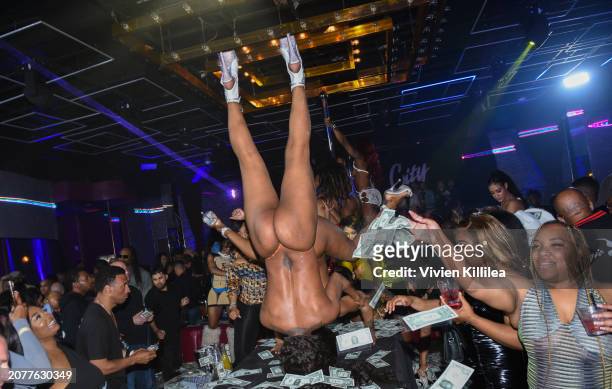 General view of atmosphere at Magic City: An American Fantasy premiere afterparty at Mayfair on March 11, 2024 in Austin, Texas. (Photo by Vivien...