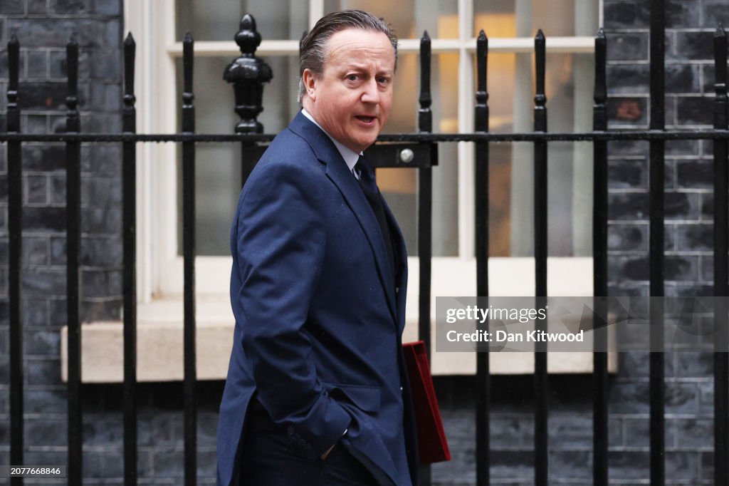 Government Ministers Attend Weekly Cabinet Meeting