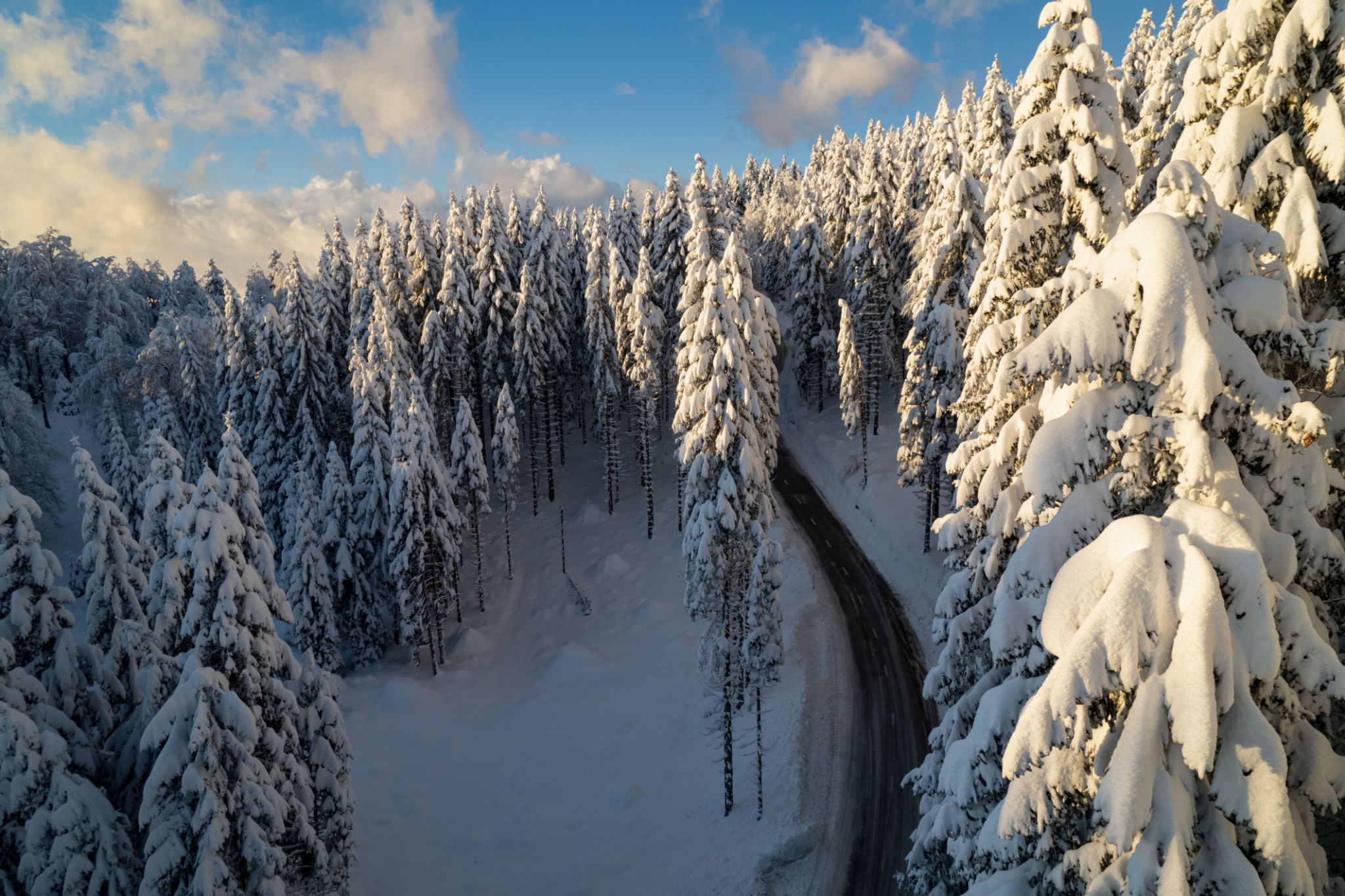 winter snowpack