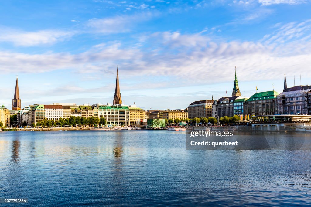 Binnenalster in Hamburg