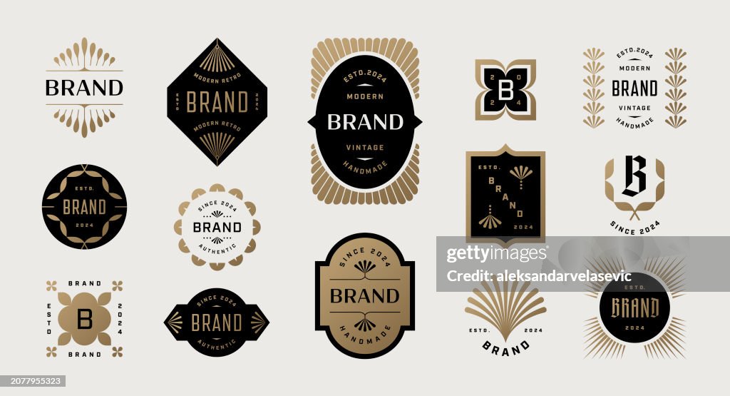 Labels Badges and Frames
