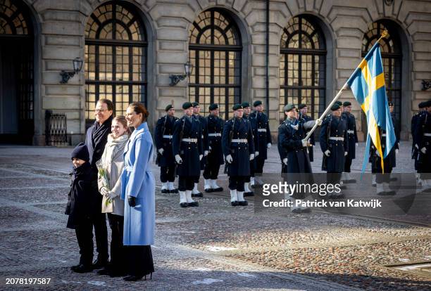 Crown Princess Victoria of Sweden, Prince Daniel of Sweden, Princess Estelle of Sweden and Prince Oscar of Sweden attend The Crown Princess' Name Day...