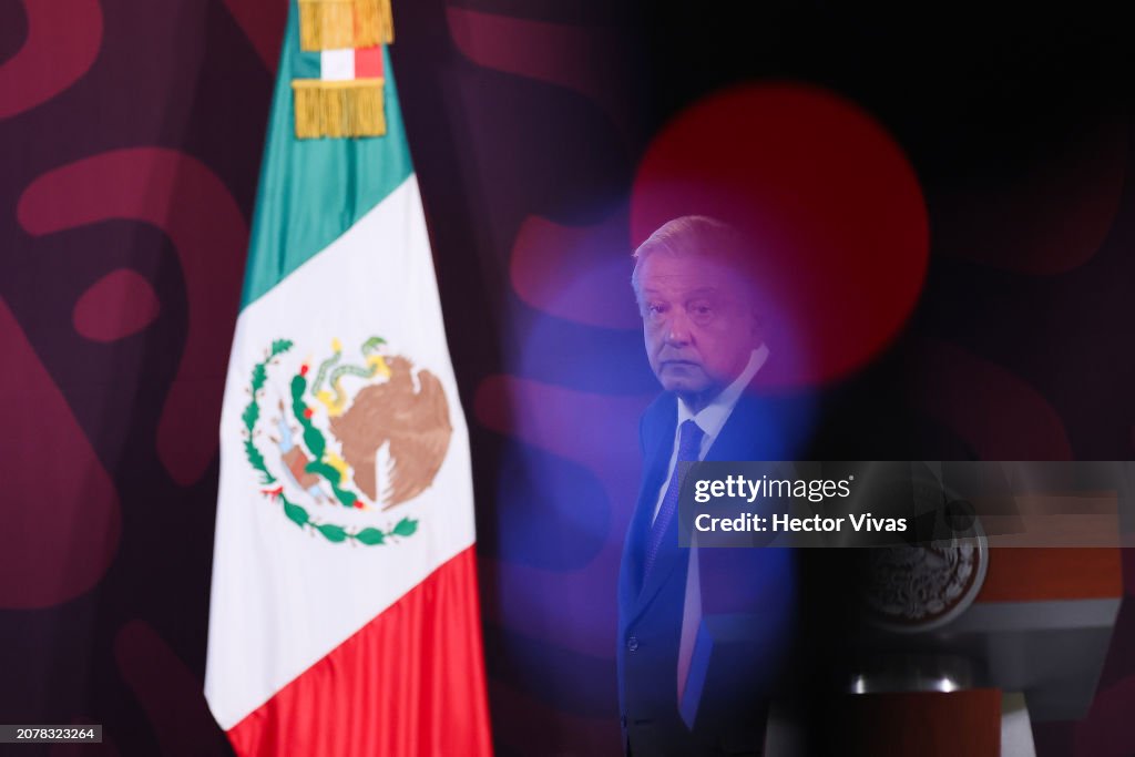 Lopez Obrador Daily Morning Press Conference