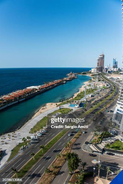 jeddah north corniche - jeddah stock pictures, royalty-free photos & images