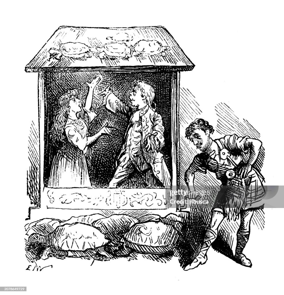 British satire caricature comic cartoon illustration