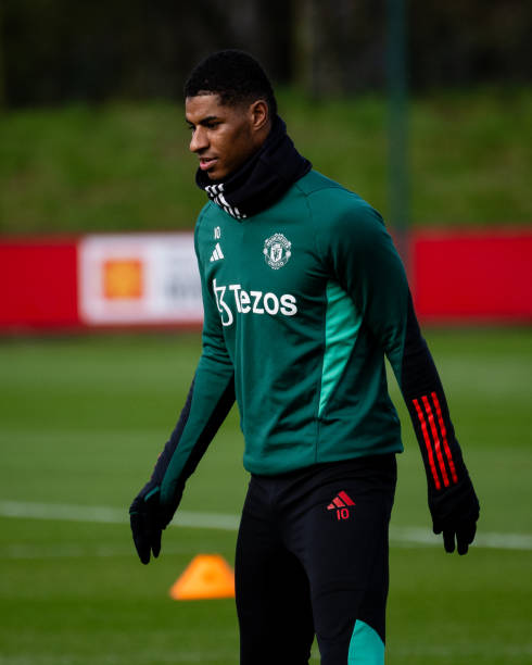 GBR: Manchester United Training Session