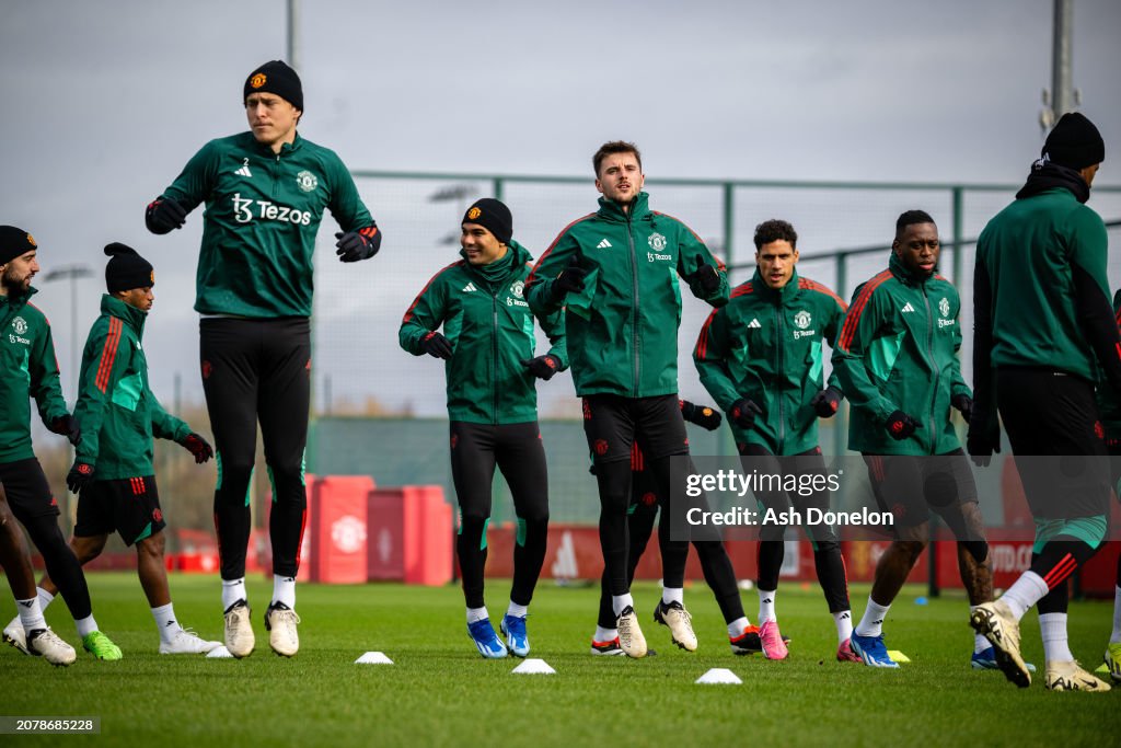 Manchester United Training Session