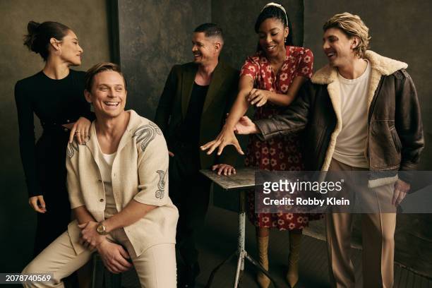 Daniela Melchior, Billy Magnussen, JD Pardo, Jessica Williams and Lukas Gage from 'Road House' pose for a portrait on March 9, 2024 at SxSW in...