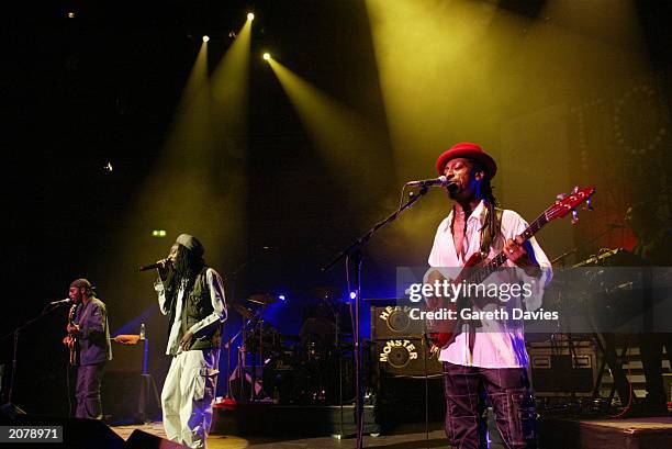 Uk Reggae British reggae group Aswad performing at the Royal Albert Hall in ...