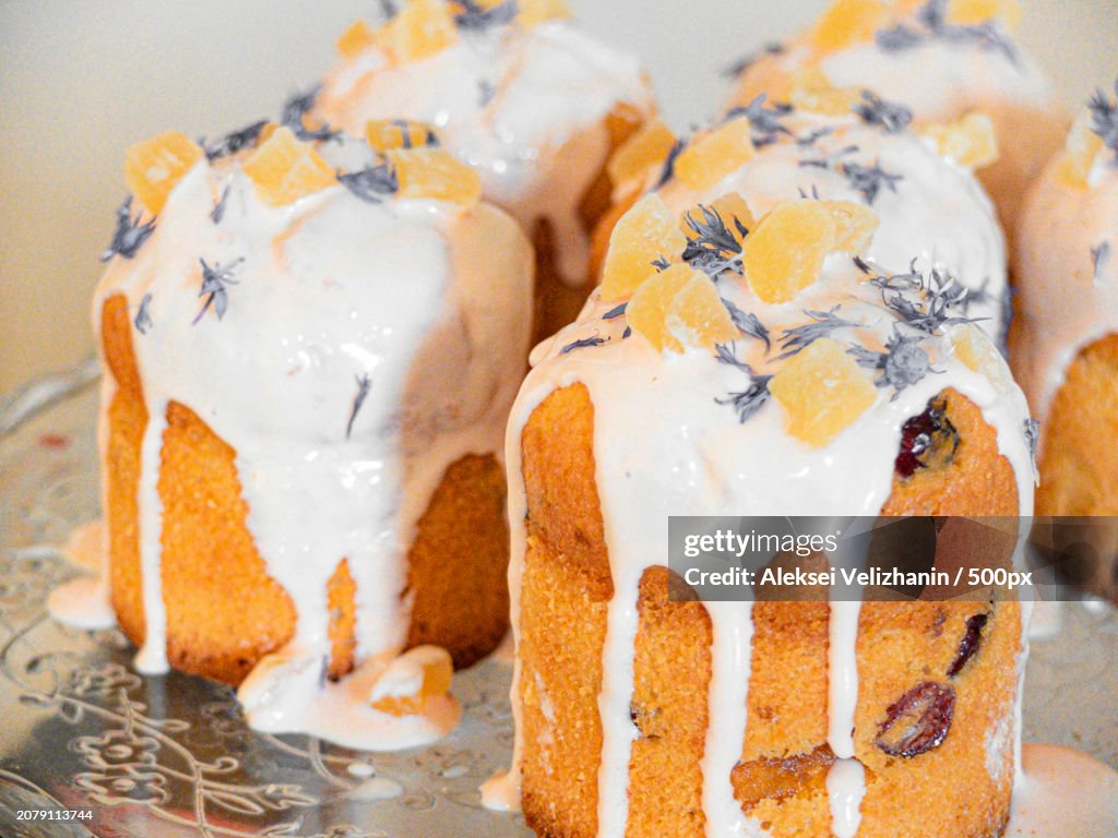 Close-up of cake in plate,Tallinn,Harju,Estonia
